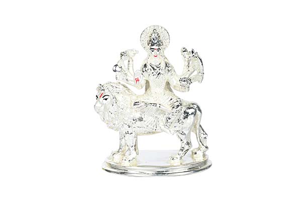 God Idol - Durga (Silver)